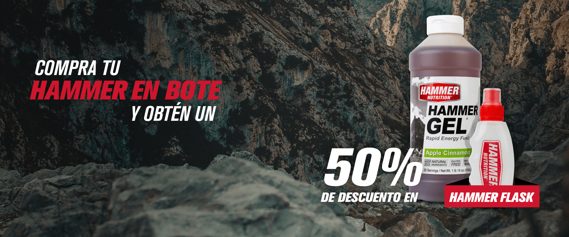 HAMMER FLASK PROMO & Hammer Nutrition México