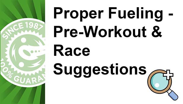 Alimentación adecuada de combustible: sugerencias previas al entrenamiento y a la carrera