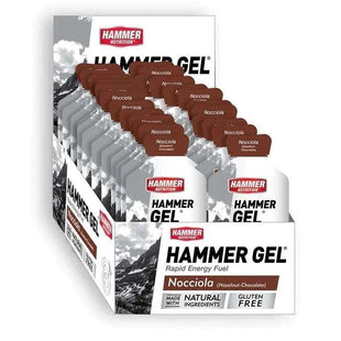 Caja con 24 sobres de Hammer Gel sabor Nocciola