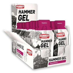 Caja con 24 sobres de Hammer Gel sabor Frambuesa
