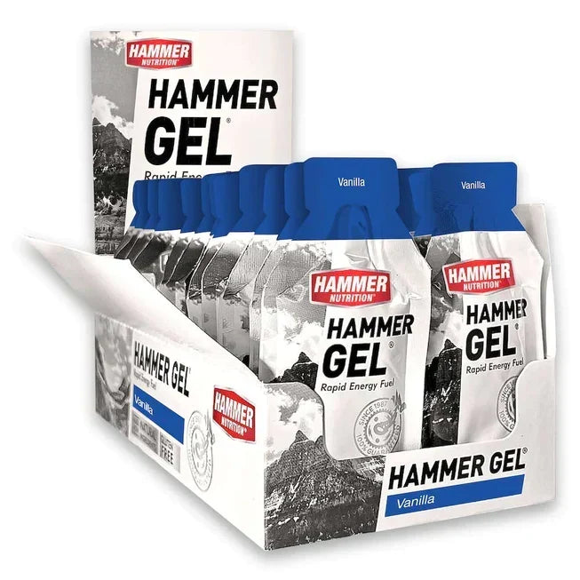 Caja con 24 sobres de Hammer Gel sabor Vainilla