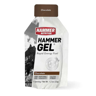 Hammer Gel, gel energético en sobres individuales de Chocolate
