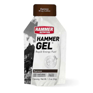 Hammer Gel, gel energético en sobres individuales de Espresso