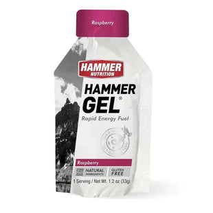 Hammer Gel, gel energético en sobres individuales de Frambuesa