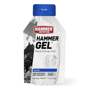 Hammer Gel, gel energético en sobres individuales de Vainilla