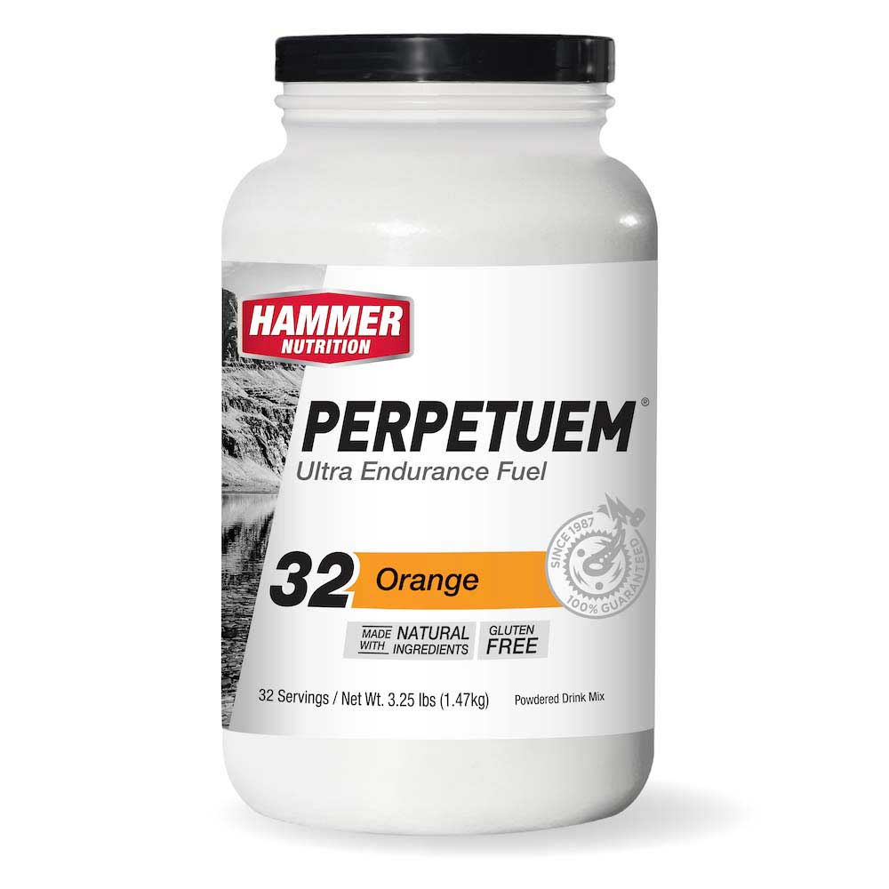 Bote de Hammer Perpetuem con 32 servicios Naranja