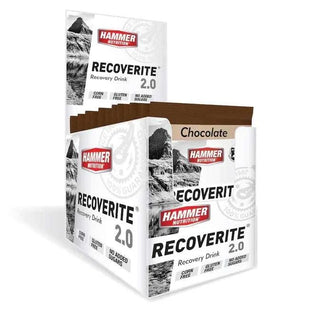 Caja con 12 servicios de Hammer Recoverite sabor Chocolate