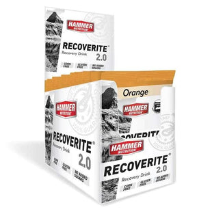 Caja con 12 servicios de Hammer Recoverite sabor Naranja