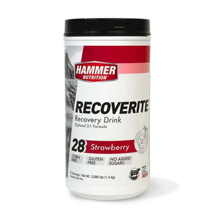 Bote de Hammer Recoverite con 28 servicios sabor Fresa