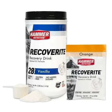 Hammer Recoverite, bebida de recuperación todo en uno, en bote y sobre individual