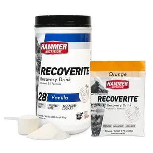 Hammer Recoverite, bebida de recuperación todo en uno, en bote y sobre individual
